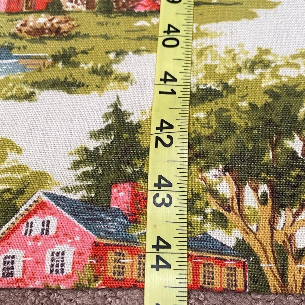 Scenic Countryside Curtain Cottage Core Prairie